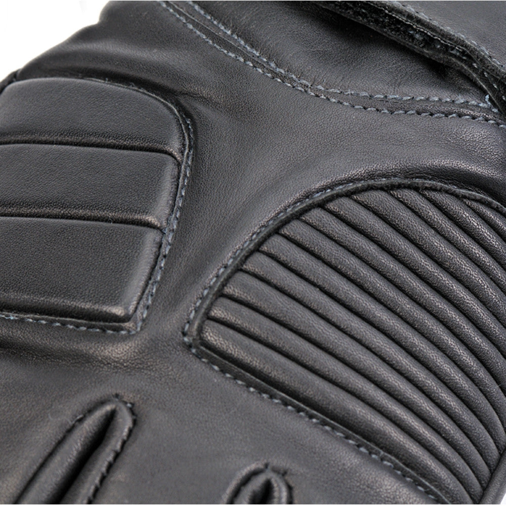 Davida Black Leather Motorcycle Glove - Winter - waterproof-warm Davida Motorcycle helmets